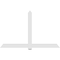 Ekena Millwork Eugene Architectural Grade PVC Gable Bracket, 96"W x 60"H x 2"D x 6"F, 15/12 Pitch GBP096X60X0206EUG00 - alternate 2